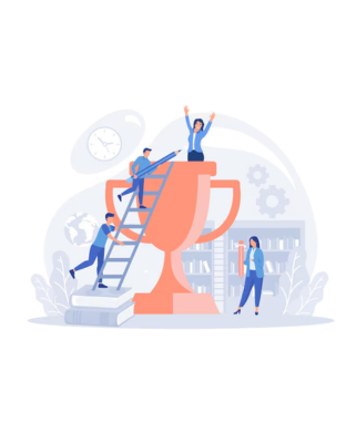 Illustration inspirante mettant en avant l’idée de révéler sa personnalité, symbolisant l’expression de soi et l’authenticité dans le processus de recrutement